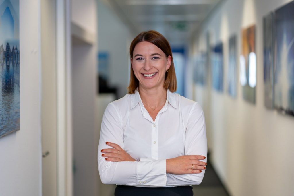 Julia Gebelein, head of HR at Acconsis